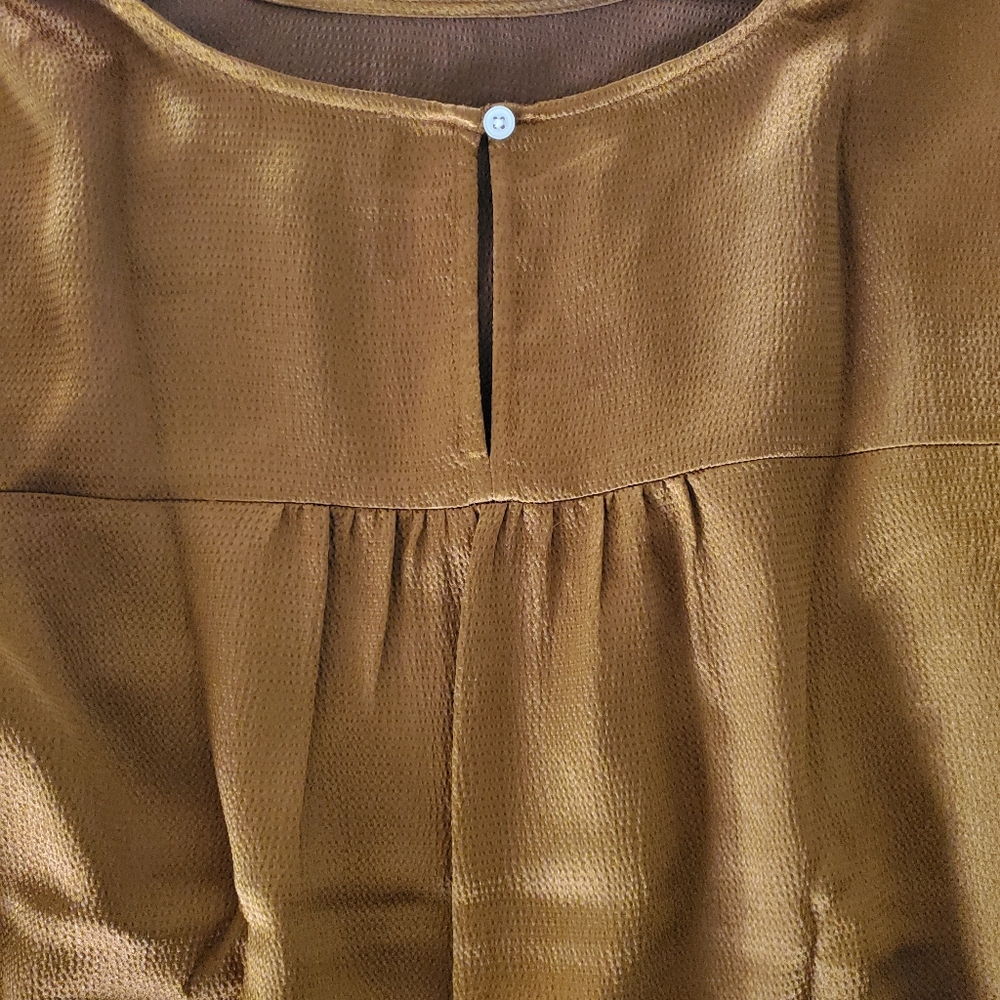 Polyester Top Bronze Color - Picture 3 of 4
